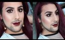 Vampy Fall Inspired Makeup Tutorial | Brandon Nitti