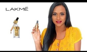 *NEW* Lakme Argan Oil Serum Foundation with SPF 45 | Review+Application