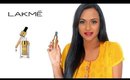 *NEW* Lakme Argan Oil Serum Foundation with SPF 45 | Review+Application