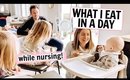 WHAT I EAT IN A DAY: AND MY TWIN TODDLERS & 6 MONTH OLD | Kendra Atkins