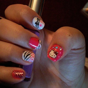 requested by Nils J. hope you like the nails :)