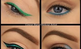 4 Easy Eye Makeup Looks Using Colour