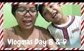 Vlogmas (2017) Day 8 and 9: Grocery, Gas Up, Review and More!  | Team Montes