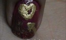 Sexy Love! Valentines Day Nail Design Tutorial- Easy Nail Art for short nails- beginners