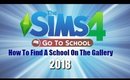 The Sims 4 Go To School How To Find A School On The Gallery