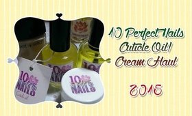 10 Perfect Nails Haul | Cuticle Oil & Cuticle Cream | PrettyThingsRock