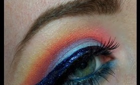 Fun With Pigments! ♡ Neon Sparkle Makeup