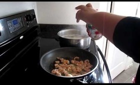 Shrimp Scampi Pasta & Lemon Swai
