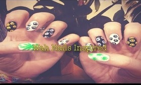 ☯ WAH NAILS Inspired Nail Art Tutorial ☯