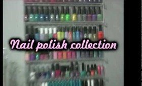 Nail polish collection & storage
