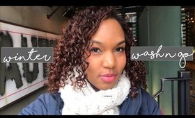 Winter Wash and Go | My Weekly Curly Hair Routine 2017 ◌ alishainc