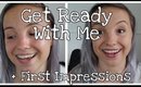 Get Ready With Me + First Impressions ft. Maybelline | Rimmel | Revlon
