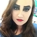 Rocky Horror Frank makeup 