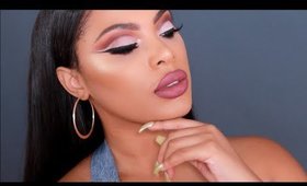 FALL DRAMATIC CUT CREASE MAKEUP TUTORIAL !!!!