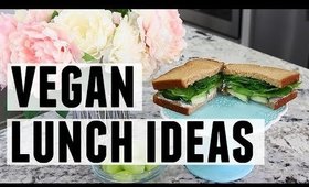 Easy & Vegan BACK TO SCHOOL Lunch Ideas