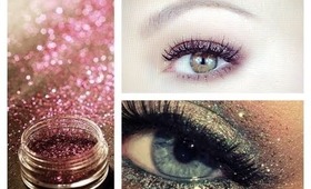 Glittery Eyes * Pinterest Inspired Makeup Tutorial