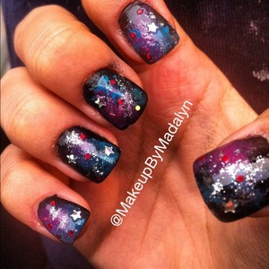 Galaxy nails.