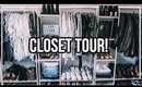 CLOSET ROOM TOUR! 2018 | Huge Walk-In Closet