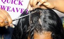 How to do a Pronto / Quick weave ! ♥