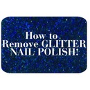 How to Remove Glitter Nail Polish!