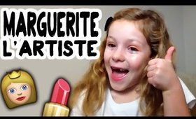 SURPRISE! Marguerite l'artiste!