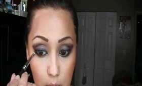 Makeup Tutorial- Edgy Smokey Eye using MAC's Hocus Pocus