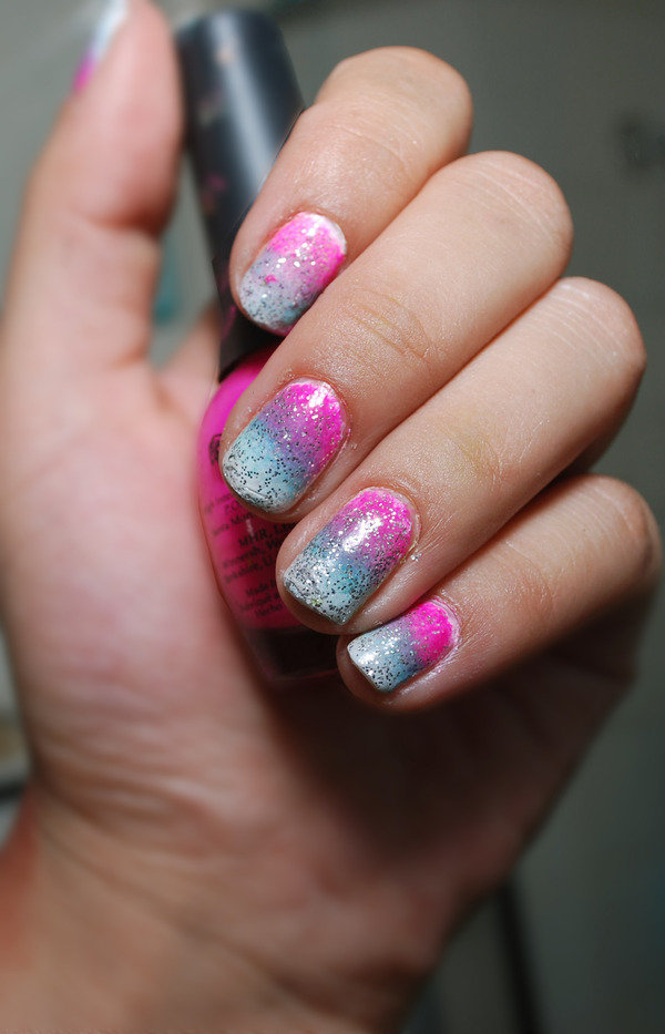 Glitter ombre nails | Lisa-marie T.'s Photo | Beautylish