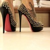 Double spiked heels
