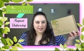 Native Box August Unboxing