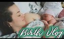 LABOR & DELIVERY VLOG 2018 | NATURAL WATER BIRTH TURNED TO C SECTION
