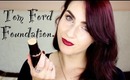 Tom Ford 'Traceless Foundation Stick' first impressions & demo.