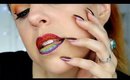 Rainbow Glitter Lips Tutorial 🌈 PRIDE! | Glitterfallout