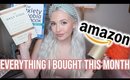 AMAZON | Everything I Bought This Month