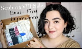 Sephora VIB Haul + First Impressions | Laura Neuzeth