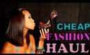 Cheap Fashion Haul H & M /Love Culture/Rainbow Store