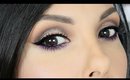 Fall Makeup Look Purple Pop | Anastasia Shadow Couture Palette