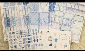 One Orange Snowflake Mystery Box ♡ "Winter Mystery Kit" Unboxing