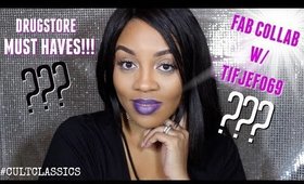 MUST HAVE DRUGSTORE PRODUCTS!!! | FAB COLLAB W/TIFJEFO69 #CULTCLASSICS