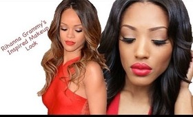 Rihanna Grammys 2013 Inspired Makeup
