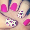 Pink, Black and White Leopard Print!