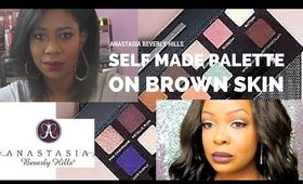 Anastasia Self Made Palette on Brown Skin | Collab with MissSweetChar