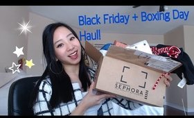 Black Friday/Boxing Day Haul 2014 (Sephora, F21, Zara, HM, Face Shop + More!)