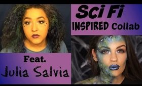 Scifi Collab with Julia Salvia (NoBlandMakeup)