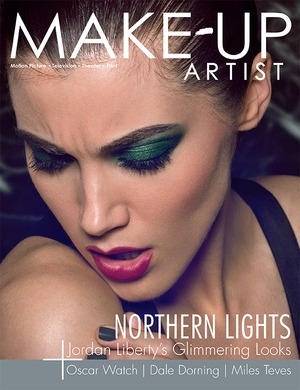 My work on the cover of Make-Up Artist Magazine issue 105 (December 2013 / January 2014) - Photography and makeup by Jordan Liberty / Modeled by Brooke Quinn.