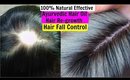 Stop Hair fall-Regrow Hair in 7 Days- 3 Natural Ways |गंजेपन,सफ़ेद बालों का उपचार |SuperPrincessjo