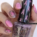 Breast Cancer Awareness Month nails