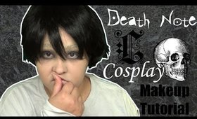 Death Note: L Cosplay Makeup Tutorial (NoBlandMakeup)