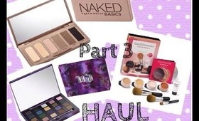 Haul / Shoplog PART 3  Urban Decay, Bare Minerals