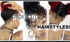 3 Ways I Style My NEW UNDERCUT!