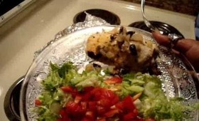 Simple Healthy Meal Idea: Stuff Chicken Breast